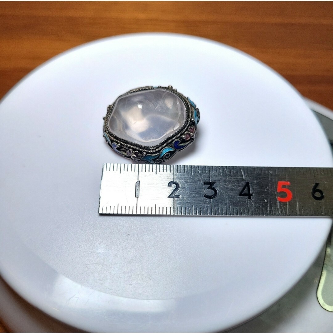 ブローチ silver シルバー ピン アクセサリー 鉱石 カラーストーン