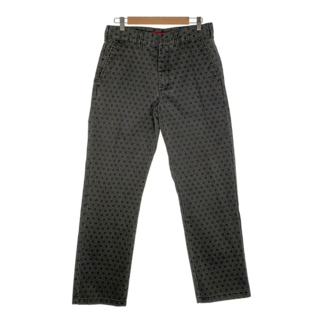 Supreme Work Pant "Black Monogram"