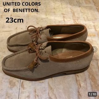 ユナイテッドカラーズオブベネトン(UNITED COLORS OF BENETTON.)の値下げ　UNITED COLORS OF BENETTON  スエードローファー(ローファー/革靴)