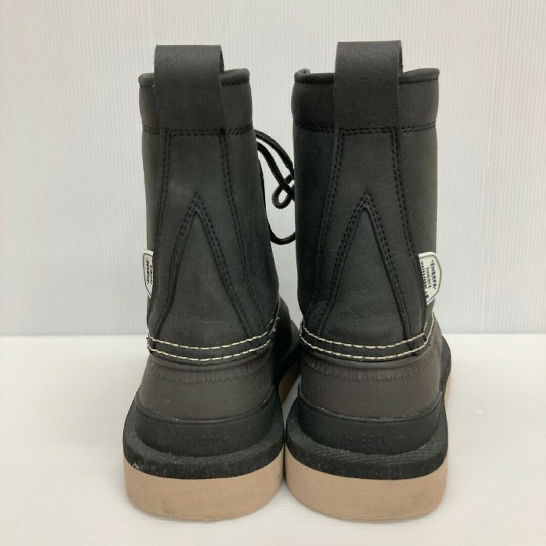 SUICOKE スイコック Mwpab MID シェルパ 黒スエード 23センチ