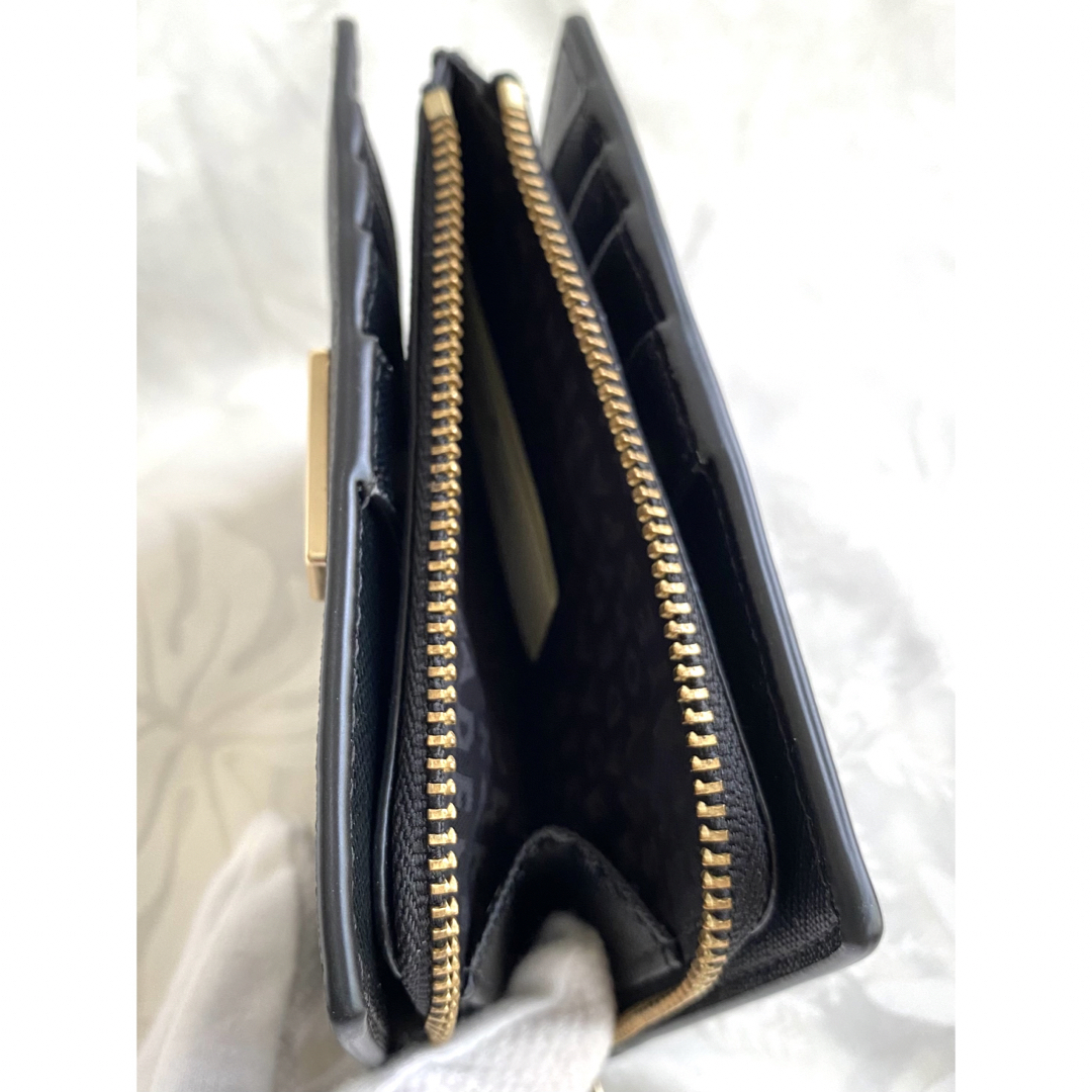 【新品】kate spade 折財布　二つ折り財布 WLRU4940 ブラック 7