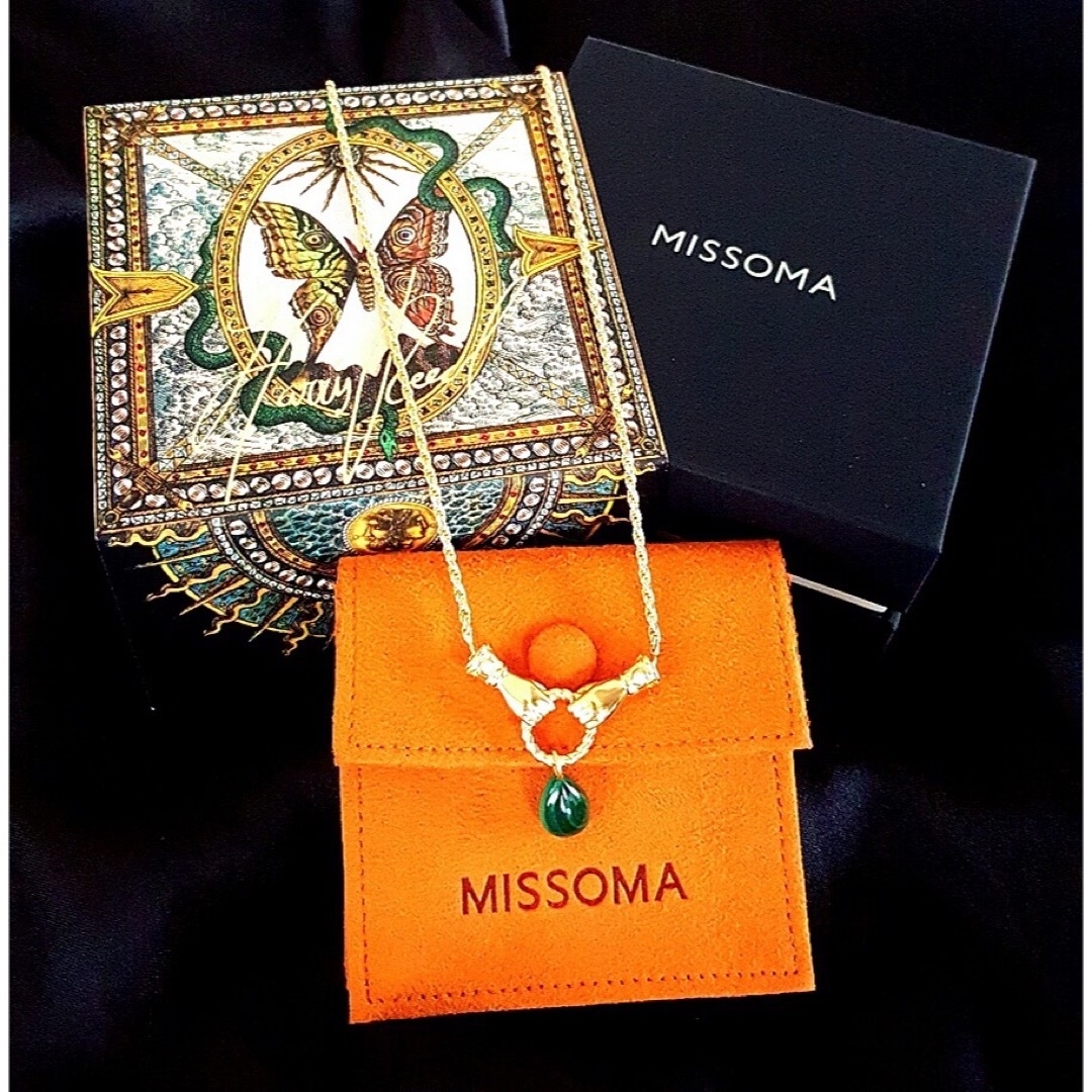 BTS V テテ着用 MISSOMA マラカイト ドロップ ネックレス の通販 by