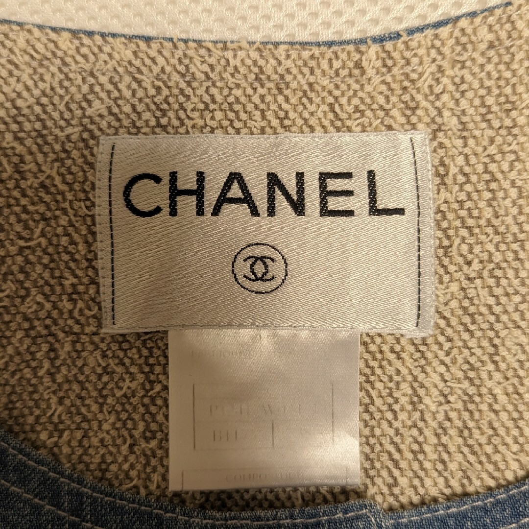 CHANEL(シャネル)のCHANEL　デニムジャケット　Ｇジャン　アウター レディースのジャケット/アウター(Gジャン/デニムジャケット)の商品写真