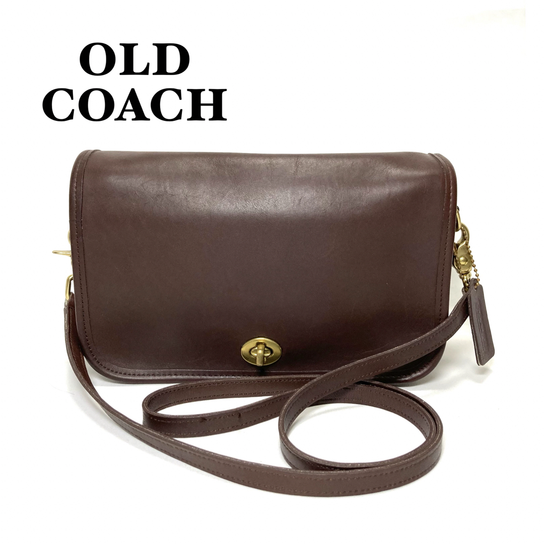 極美品】COACH オールドコーチ ショルダーバッグ ターンロック 9755 ...