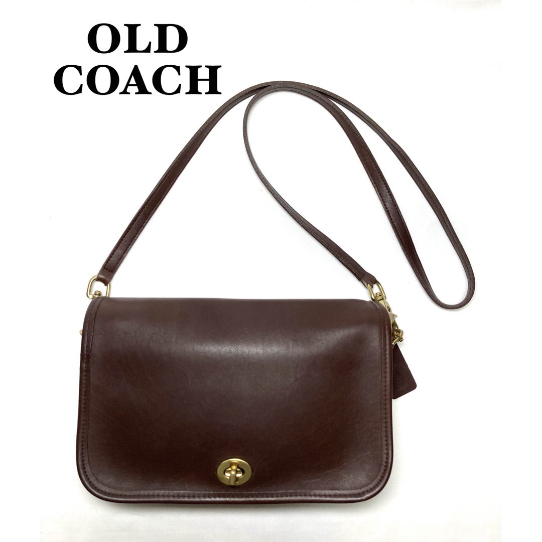 極美品】COACH オールドコーチ ショルダーバッグ ターンロック 9755 ...