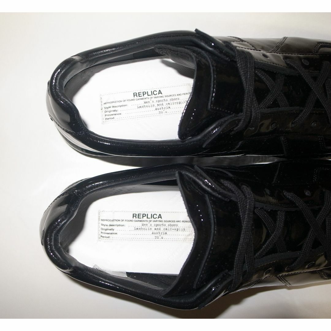 Maison Martin Margiela(マルタンマルジェラ)のmargiela マルジェラ ジャーマントレーナー 40 black メンズの靴/シューズ(スニーカー)の商品写真