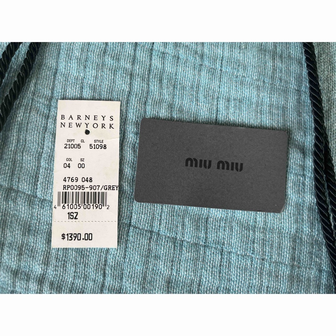 miumiu(ミュウミュウ)の和泉様専用　miumiuバーニーズニューヨーク購入$1390ラム革3WAYバッグ レディースのバッグ(ショルダーバッグ)の商品写真