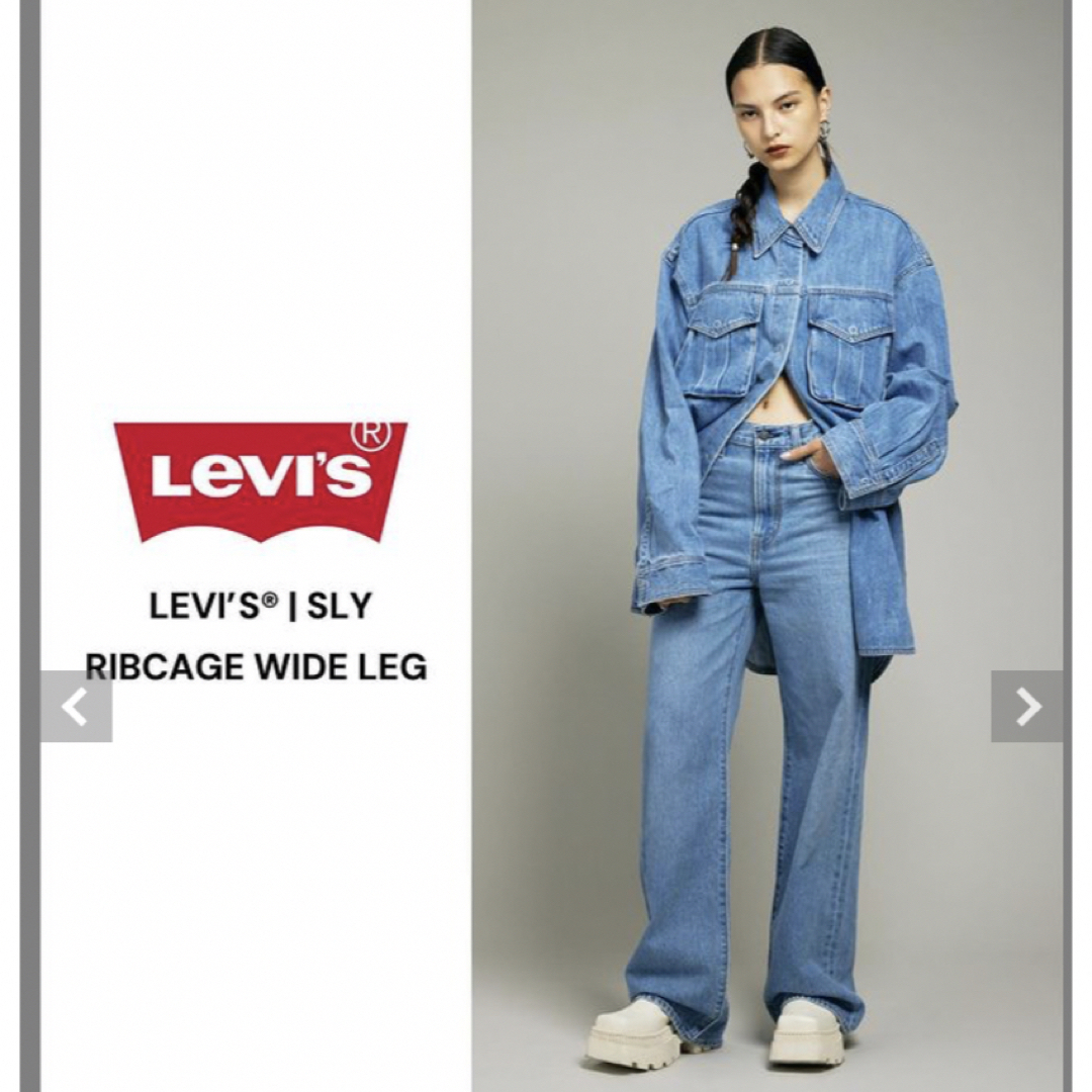 SLY(スライ)のSLY リーバイス　コラボdenim メンズのパンツ(デニム/ジーンズ)の商品写真