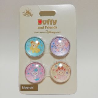 ディズニー(Disney)の香港ディズニーランド☆ぷっくりマグネット☆ダッフィー(その他)