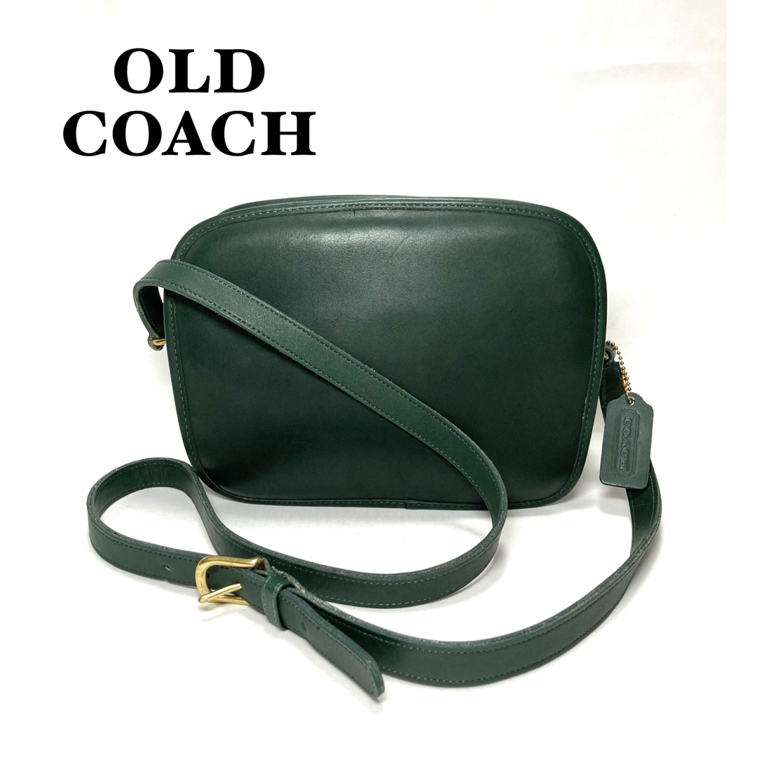 【美品】稀少　old COACH コーチショルダーバッグ