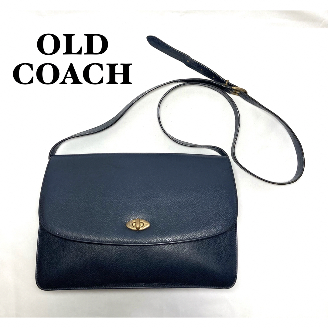 【美品】COACH オールドコーチ　イタリア製　ショルダーバッグ　4403