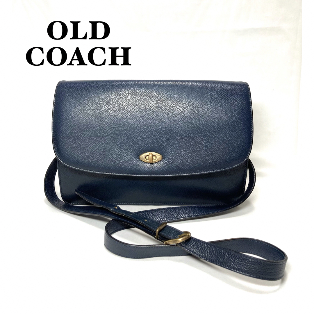 【美品・希少】COACH オールドコーチ　ショルダーバッグ　イタリア製　4400