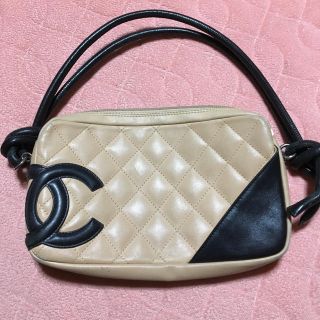 シャネル(CHANEL)の☆シャネルカンボンラインバッグ(訳あり)☆(ハンドバッグ)