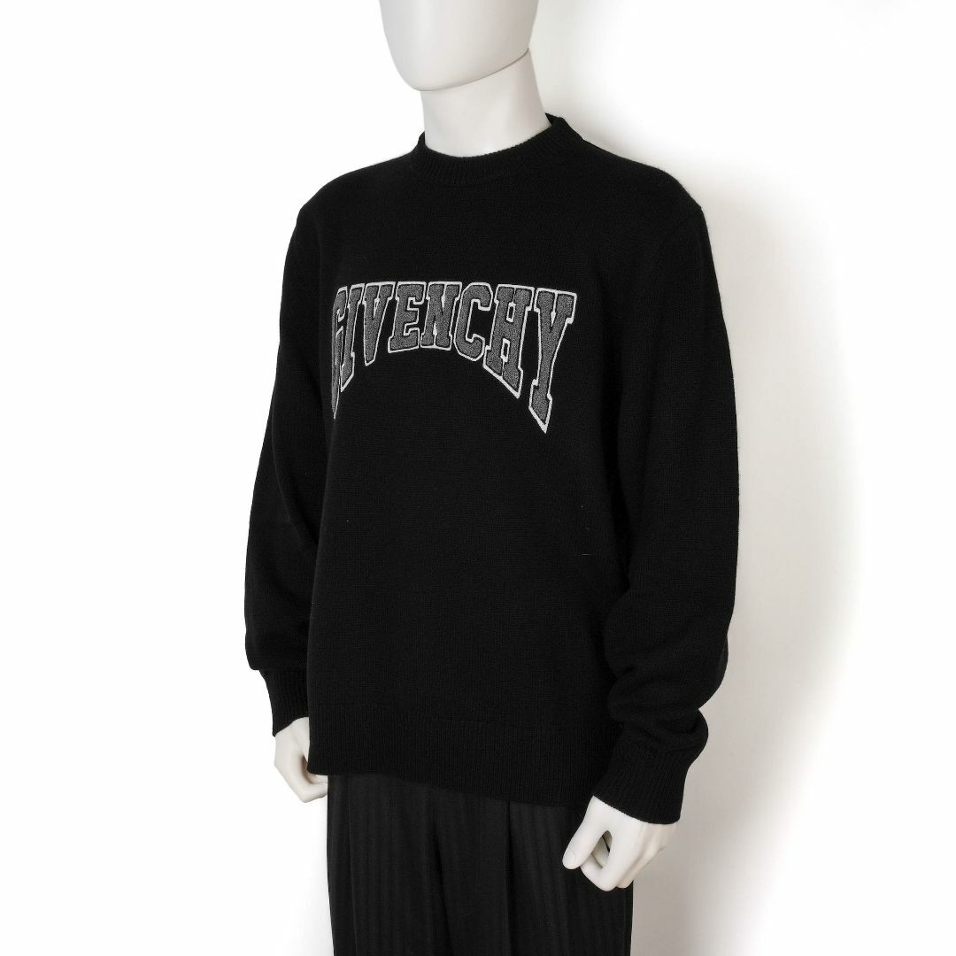 新品 GIVENCHY パッチ付きウール&カシミア セーター