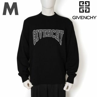 ジバンシィ(GIVENCHY)の新品 GIVENCHY パッチ付きウール＆カシミア セーター M(ニット/セーター)