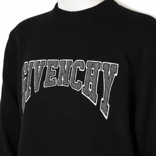 新品 GIVENCHY パッチ付きウール&カシミア セーター M