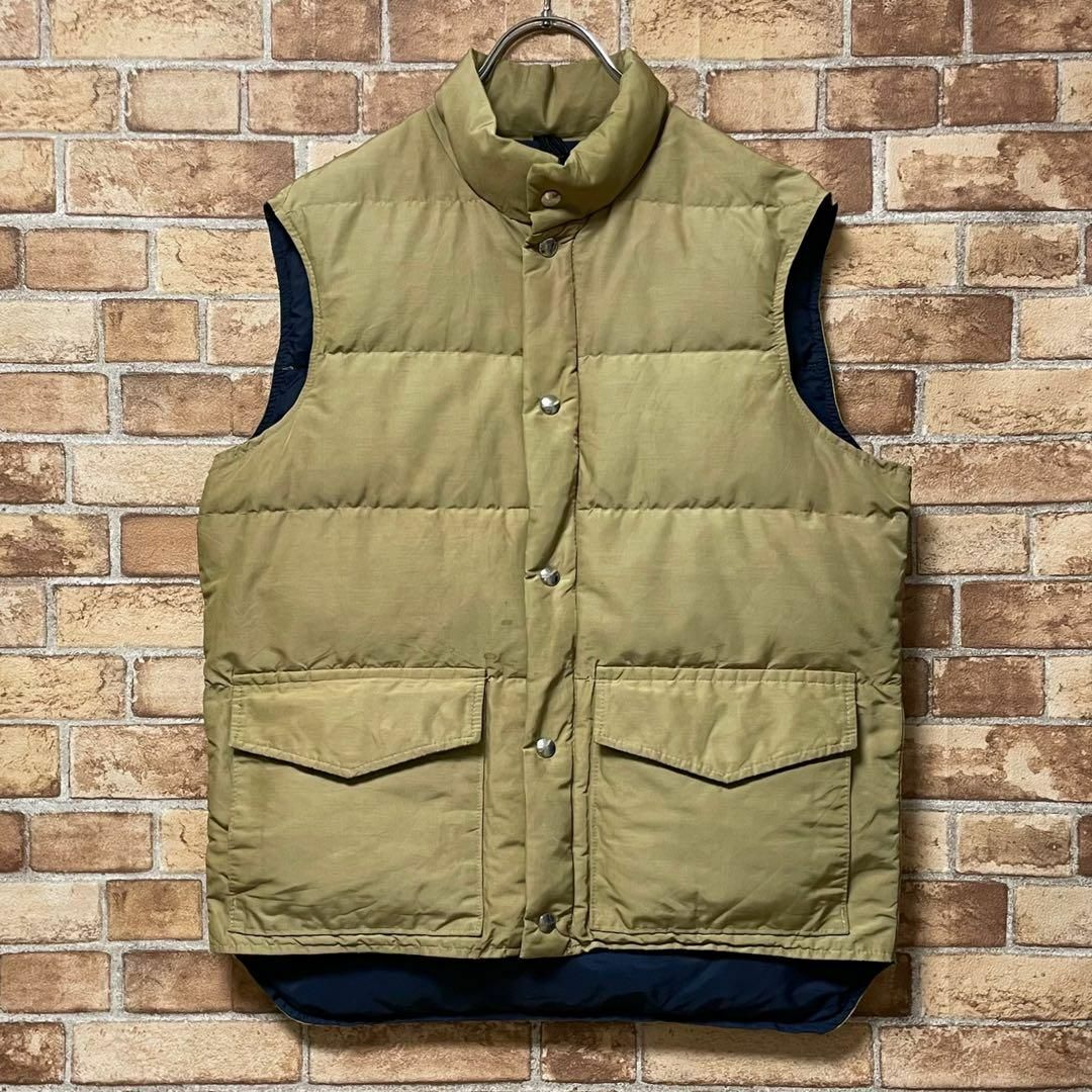 70s woolrich ダウンベスト 白タグ USA製 山田蓮着用