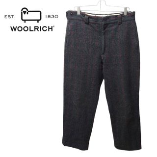 60〜70's USA製 WOOLRICH ウールチェックパンツ ハンティング