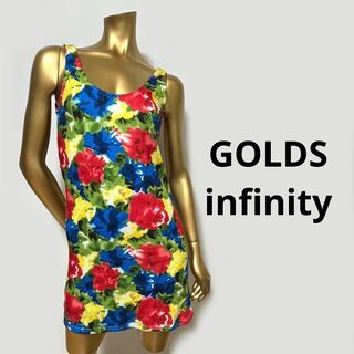 ゴールズインフィニティ(GOLDS infinity)の【3092】GOLDS infinity 花柄 タイトワンピース(ミニワンピース)