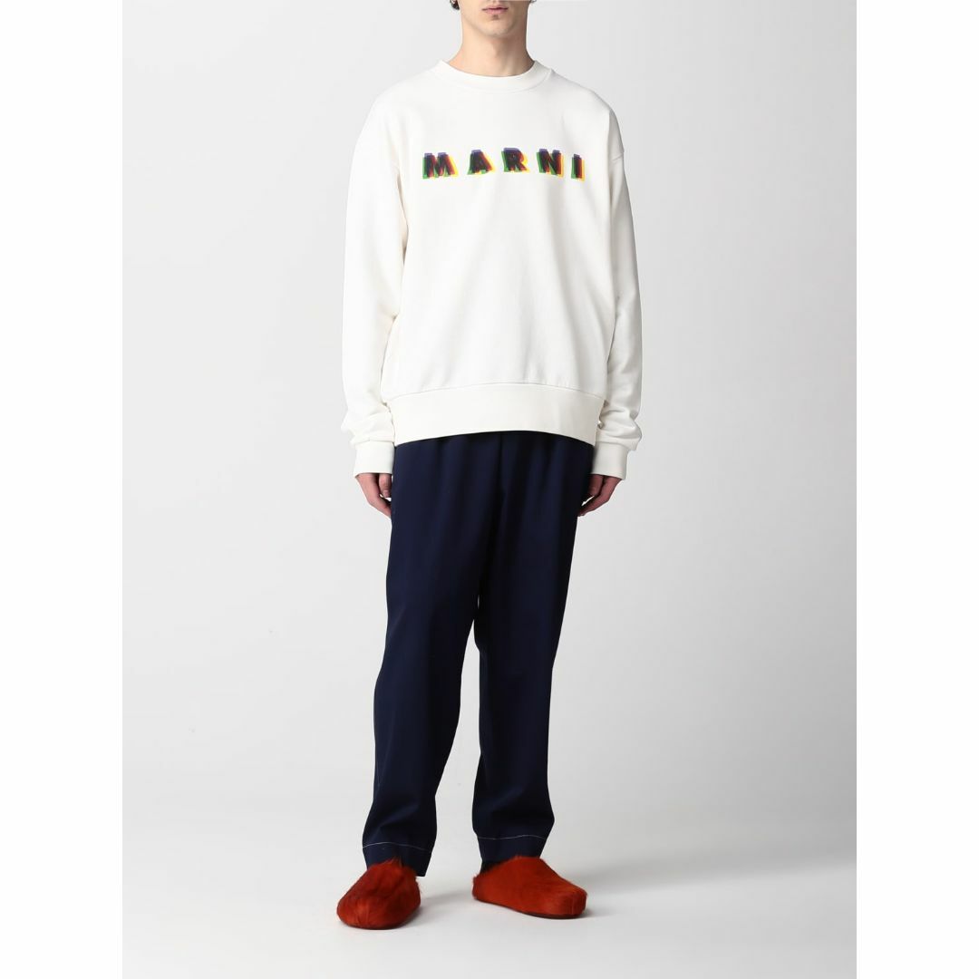 新品 MARNI ロゴ スウェットシャツ 48 | tradexautomotive.com