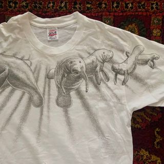 サンタモニカ(Santa Monica)のvintage マナティーtシャツ(Tシャツ/カットソー(半袖/袖なし))