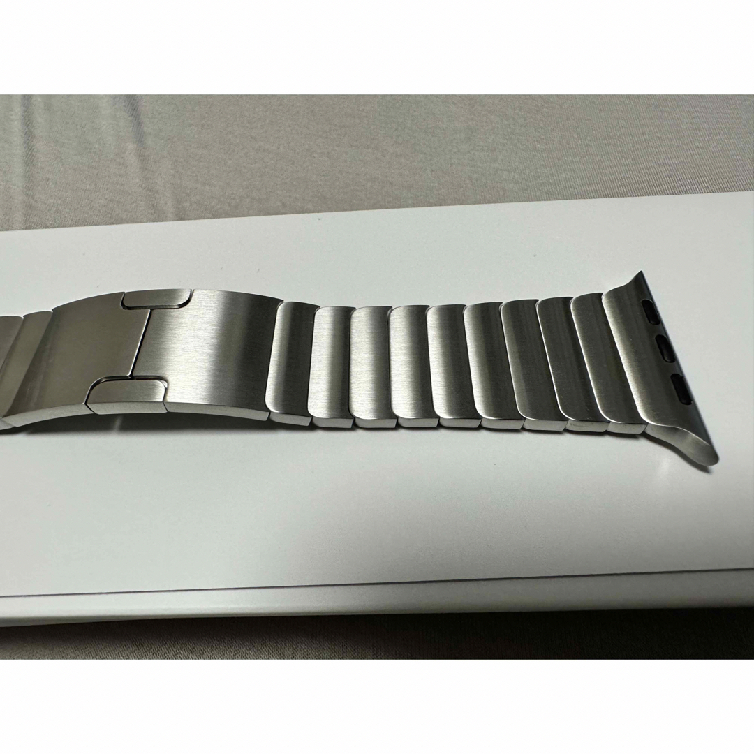 Apple Watch - Apple シルバーリンクブレスレット 42mmの通販 by