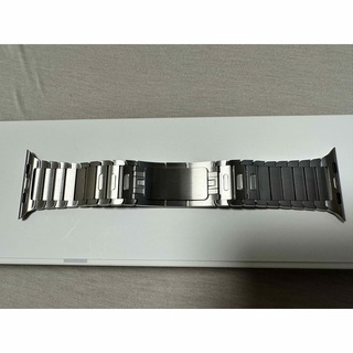 Apple Watch - Apple シルバーリンクブレスレット 42mmの通販 by