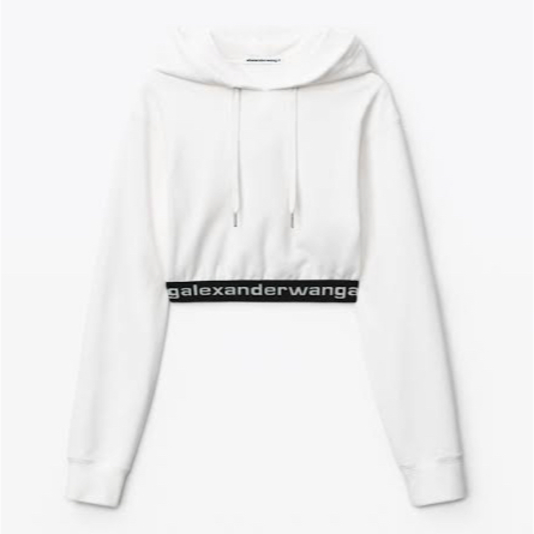 Alexander Wang エンボスロゴフーディー Sサイズ 新品未使用