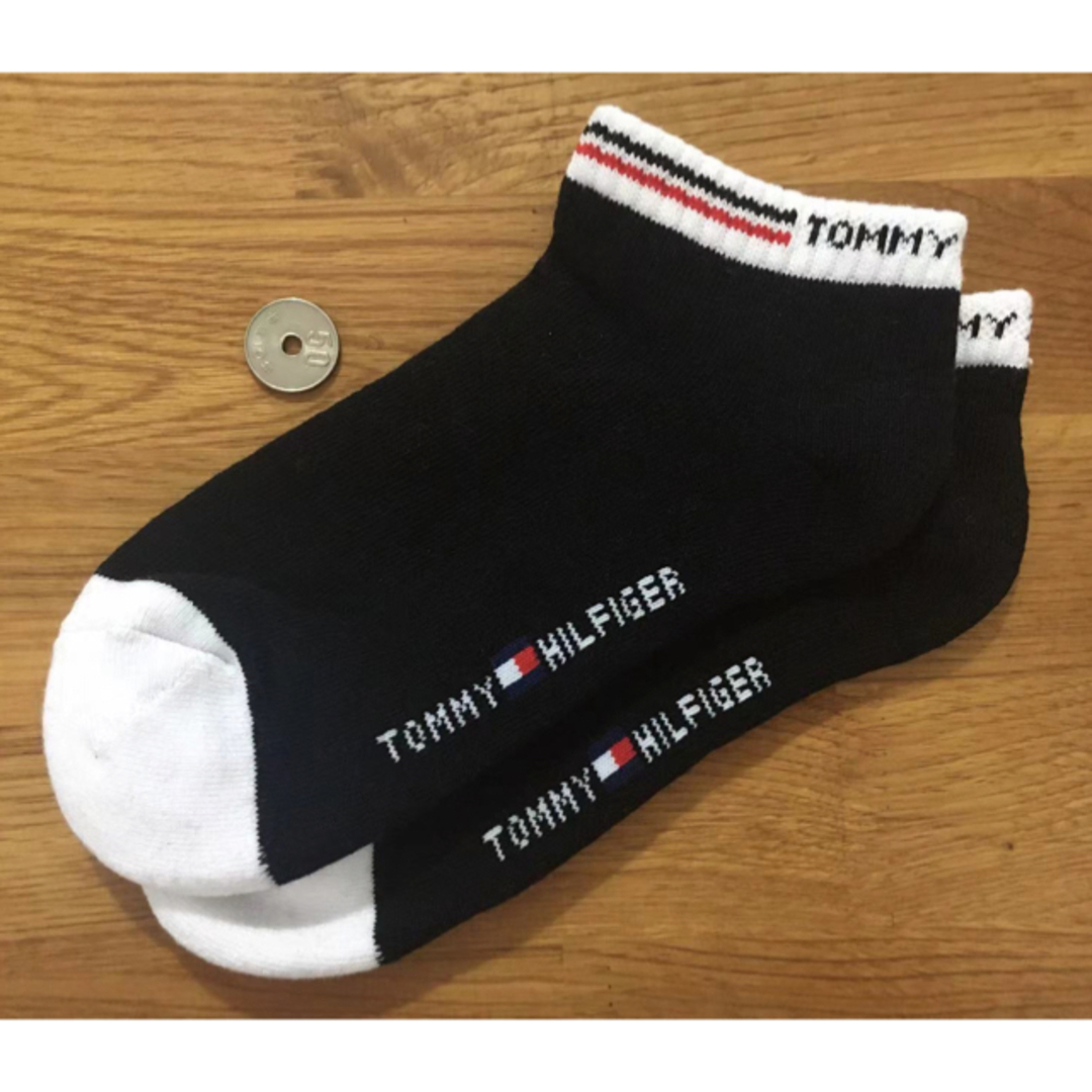 TOMMY HILFIGER(トミーヒルフィガー)の新品トミーヒルフィガーTOMMY HILFIGERメンズソックス3足セット452 メンズのレッグウェア(ソックス)の商品写真