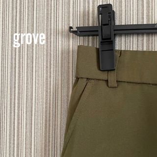 グローブ(grove)の【美品】grove ワイドパンツ(カジュアルパンツ)