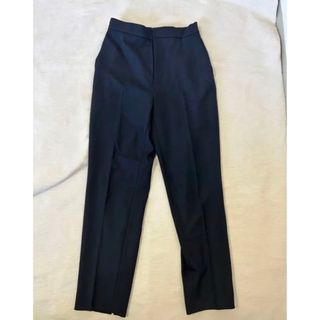 セルフォード(CELFORD)の【美品】CELFORD テーパードパンツ 黒 セルフォード ストレッチ(カジュアルパンツ)