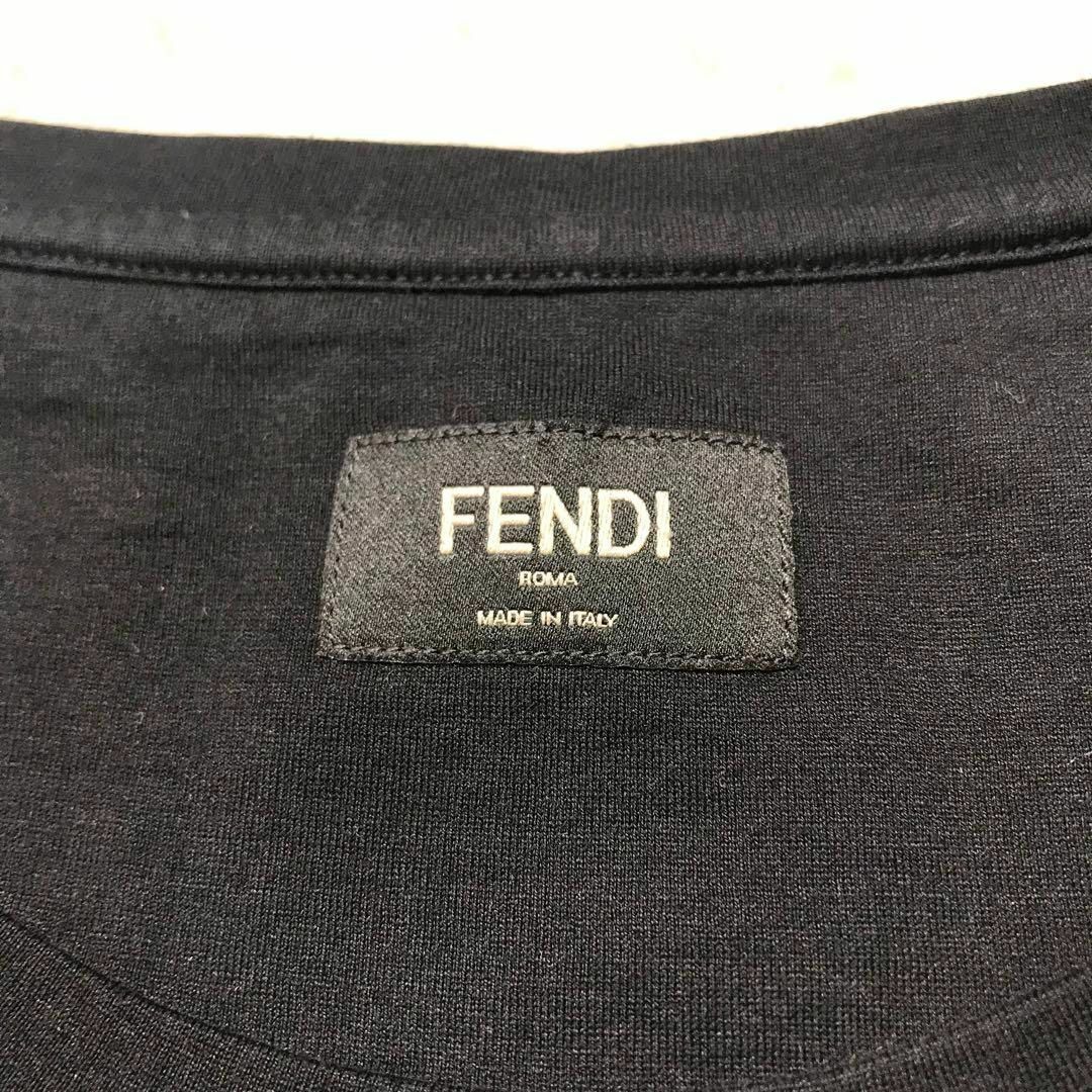 【大人気】FENDI フェンディ モンスター スパンコール Tシャツ XLサイズ