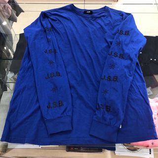 サンダイメジェイソウルブラザーズ(三代目 J Soul Brothers)の三代目JSB JSBブランド正規品 長袖Tシャツ ロンＴ Lサイズ(ミュージシャン)