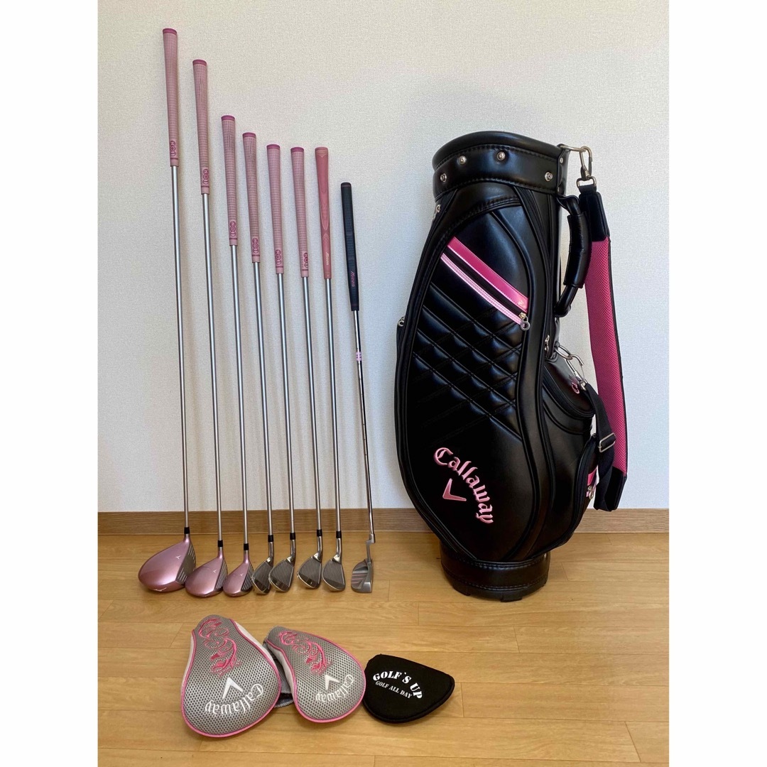 MIZUNO ZEPHYR ZL-01レディース8本Callaway バッグ付き - nayaabhaandi.com