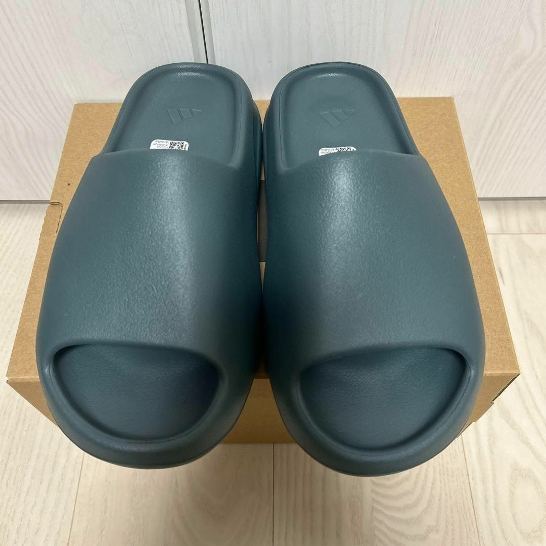 ADIDAS YEEZY SLIDE SLATE MARINE 27.5cm - サンダル