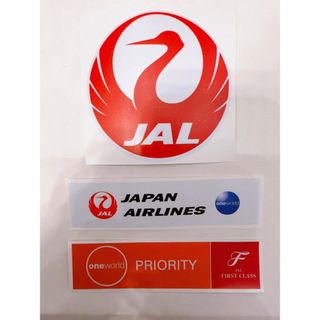 JAL 日本航空 JAPAN ステッカー 写真参照セット(航空機)