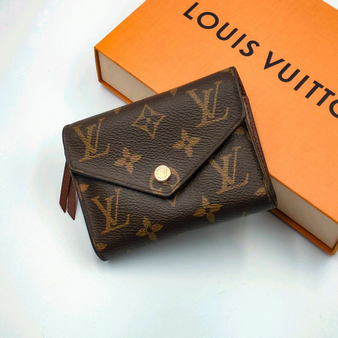 極美品 Louis Vuitton ルイ・ヴィトン 三つ折り財布