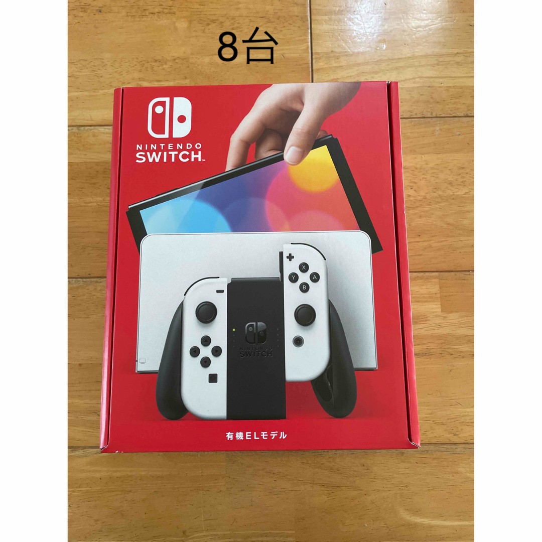 Nintendo Switch - 任天堂スイッチ有機ELホワイト8台の通販 by kou's ...