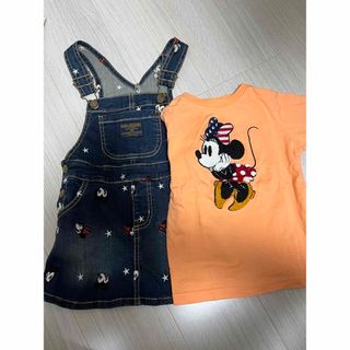 ダディオーダディー(daddy oh daddy)のダディオダディ　ジャンパースカート　Tシャツ(ワンピース)