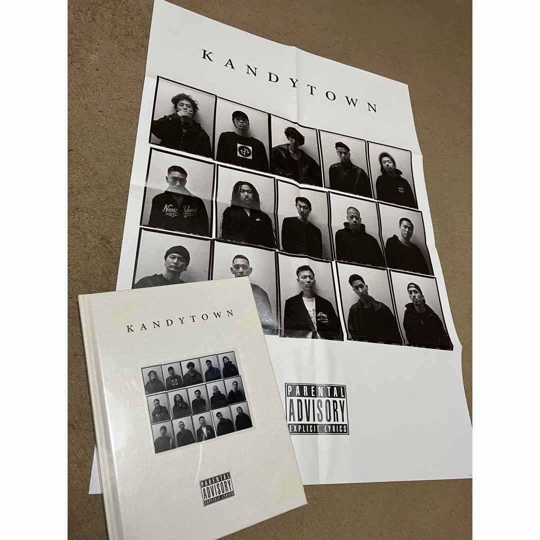 KANDYTOWN 「ADVISORY」ポスター付き 初回生産限定 CD+DVD エンタメ/ホビーのCD(ヒップホップ/ラップ)の商品写真