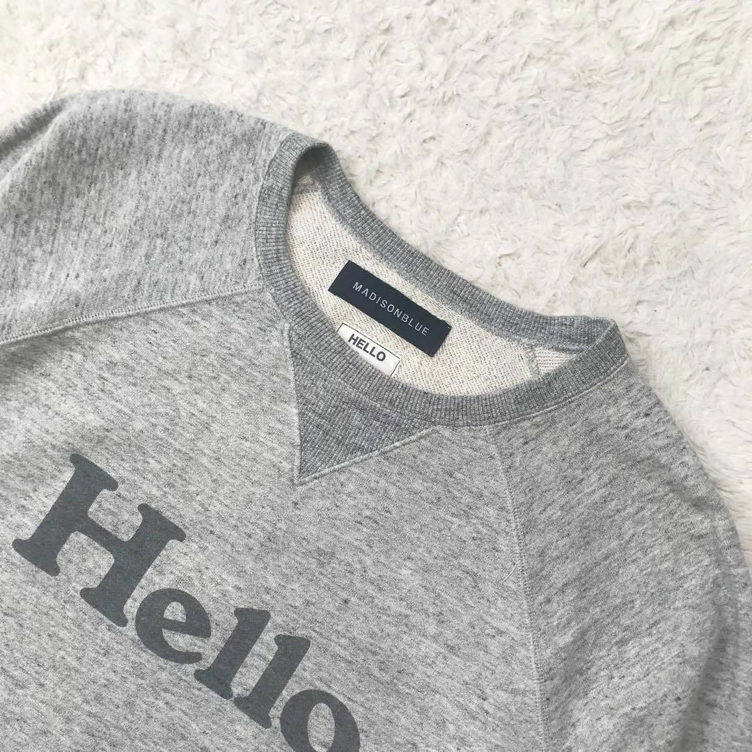 MADISONBLUE - 【極美品】マディソンブルー スウェット HELLO ハロー