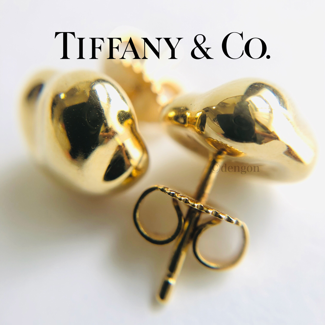 Tiffany & Co. - 【希少】Tiffany ティファニー ナゲットピアス YG750