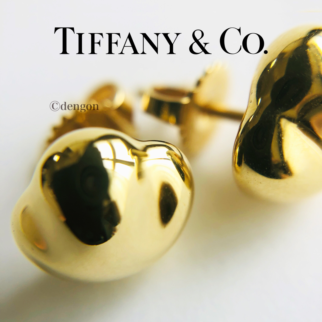 Tiffany & Co.(ティファニー)の【希少】Tiffany ティファニー　ナゲットピアス　YG750  ペレッティ レディースのアクセサリー(ピアス)の商品写真