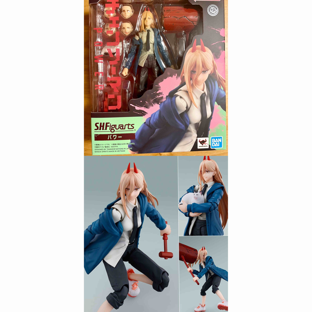 チェンソーマン フィギュア4点セット(アクションフィギュアスタンド×2付属)