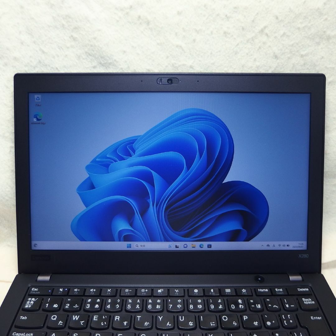 ☆8th☆SSD256G☆　Lenovo ThinkPad X280　⑩