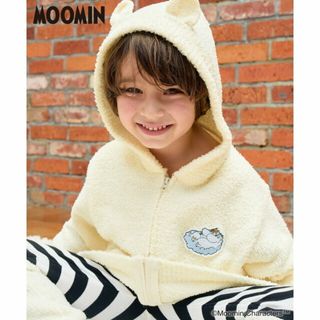 ロペピクニック(Rope' Picnic)の【ブラック（01）】【KIDS】【MOOMIN * ROPE' PICNIC】もこもこルームウェアセットアップ(パジャマ)