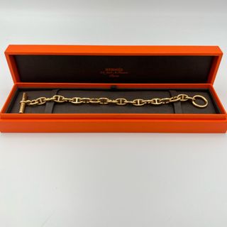 エルメス(Hermes)の希少品　HERMES K18 シェーヌダンクル PM(ブレスレット)