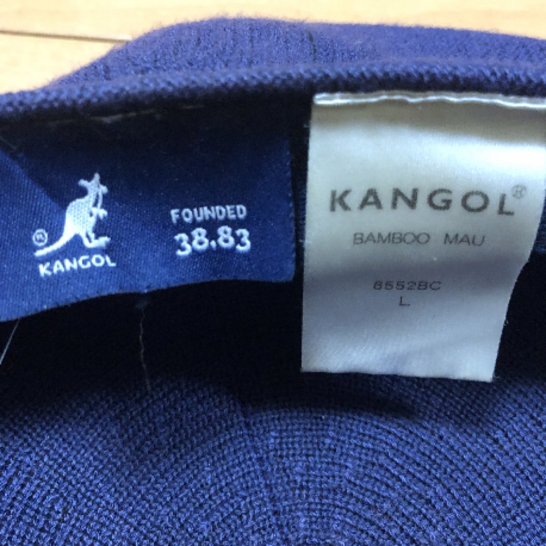 KANGOL(カンゴール)のカンゴールネイビーメッシュキャス メンズの帽子(キャスケット)の商品写真