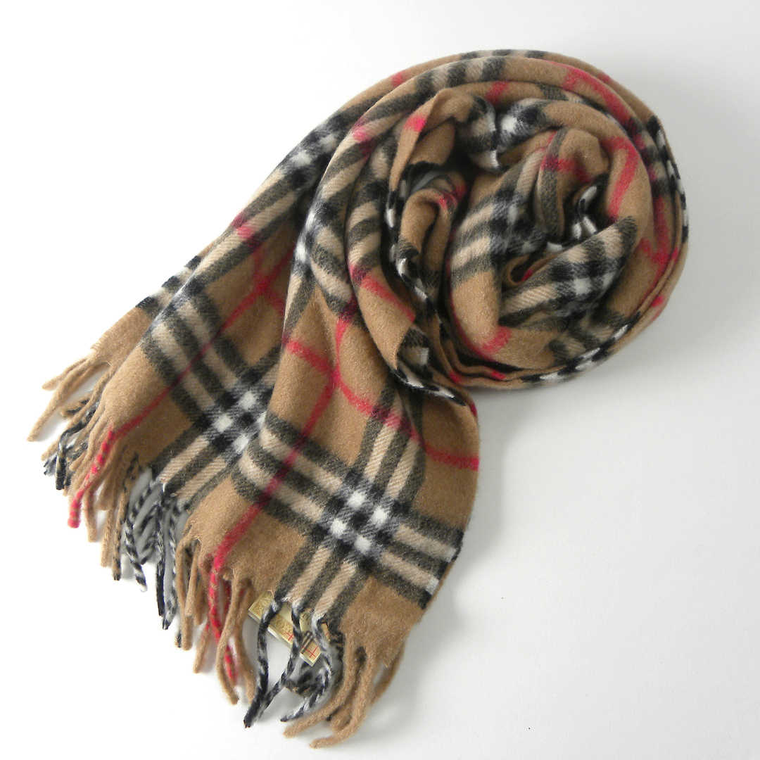 BURBERRY マフラー ノバチェック ストール レディース カシミヤ 小物-