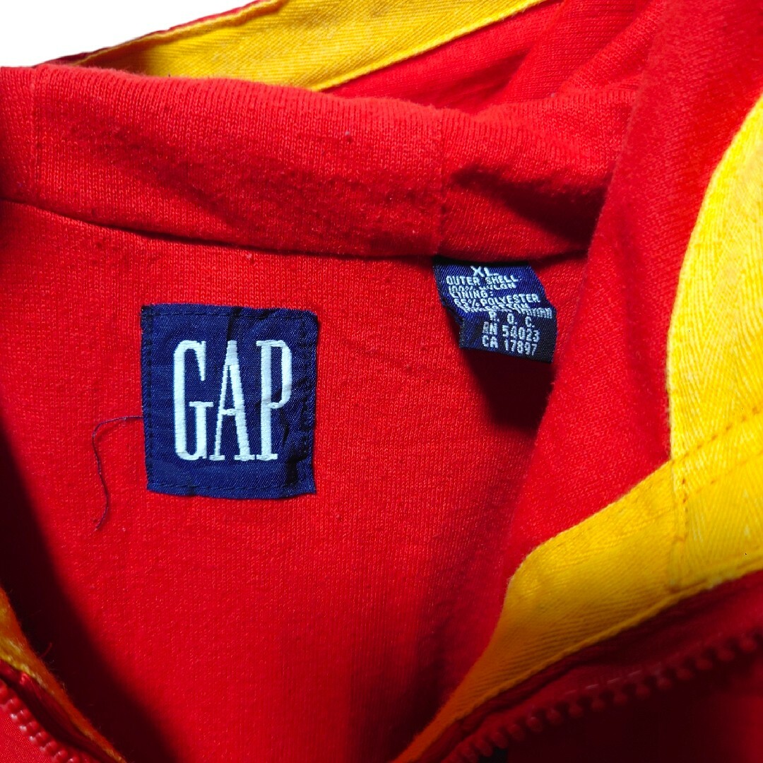 GAP(ギャップ)の【OLD GAP】90's ハーフジップ ナイロンアノラックパーカー A1226 メンズのジャケット/アウター(ナイロンジャケット)の商品写真